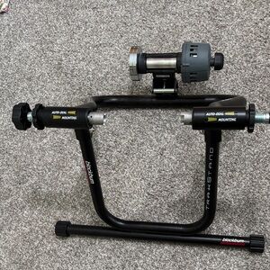 Black Bike Trainer Stand